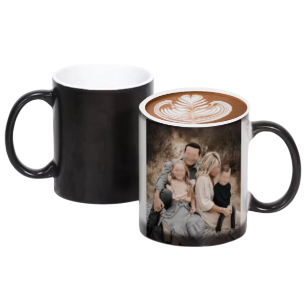 Personalized Black Color Changing Mug - Image 4