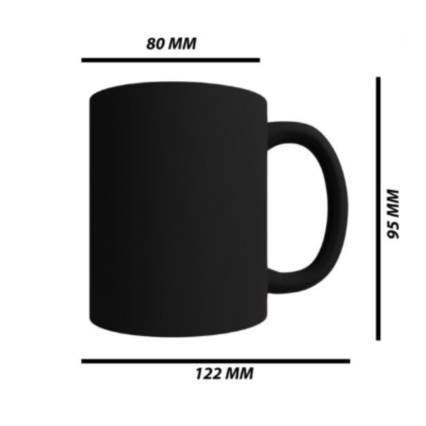 Personalized Black Color Changing Mug - Image 3