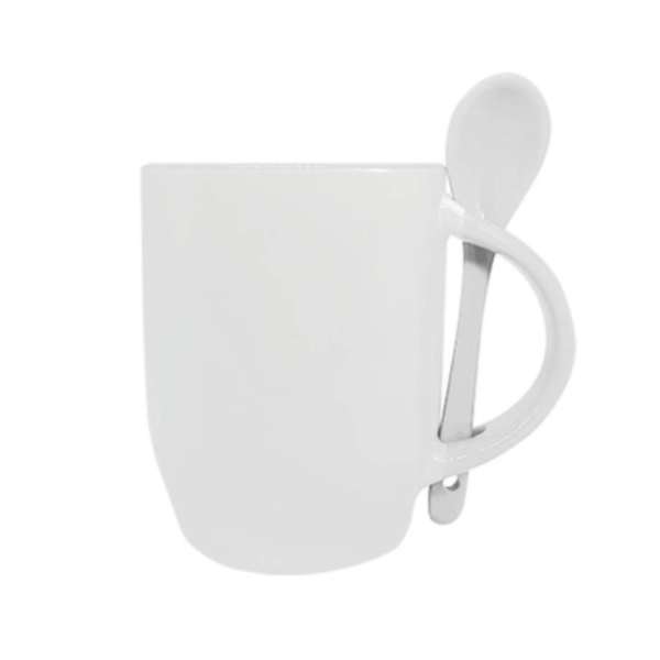 Custom Mug with Spoon